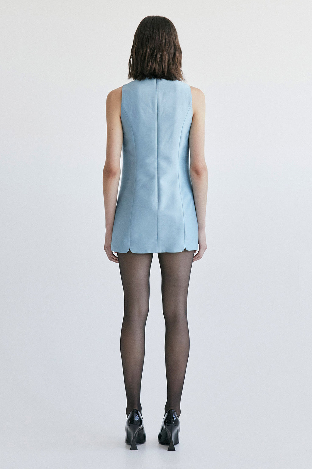 Monica Shift Dress Aquamarine