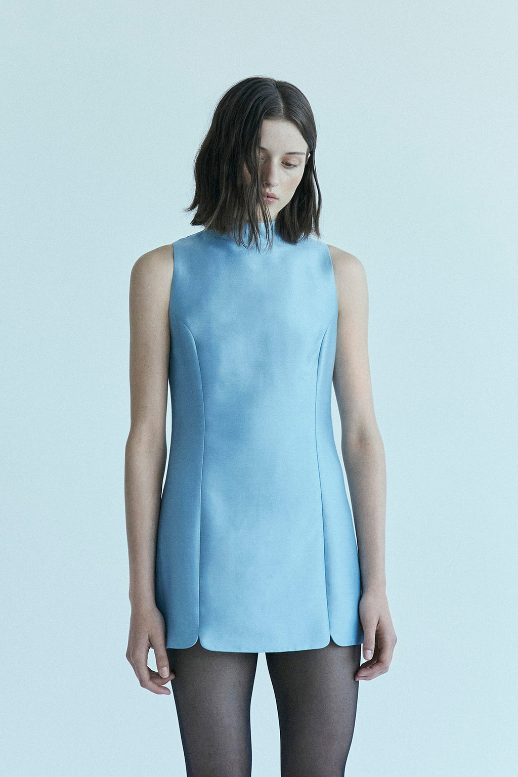 Monica Shift Dress Aquamarine