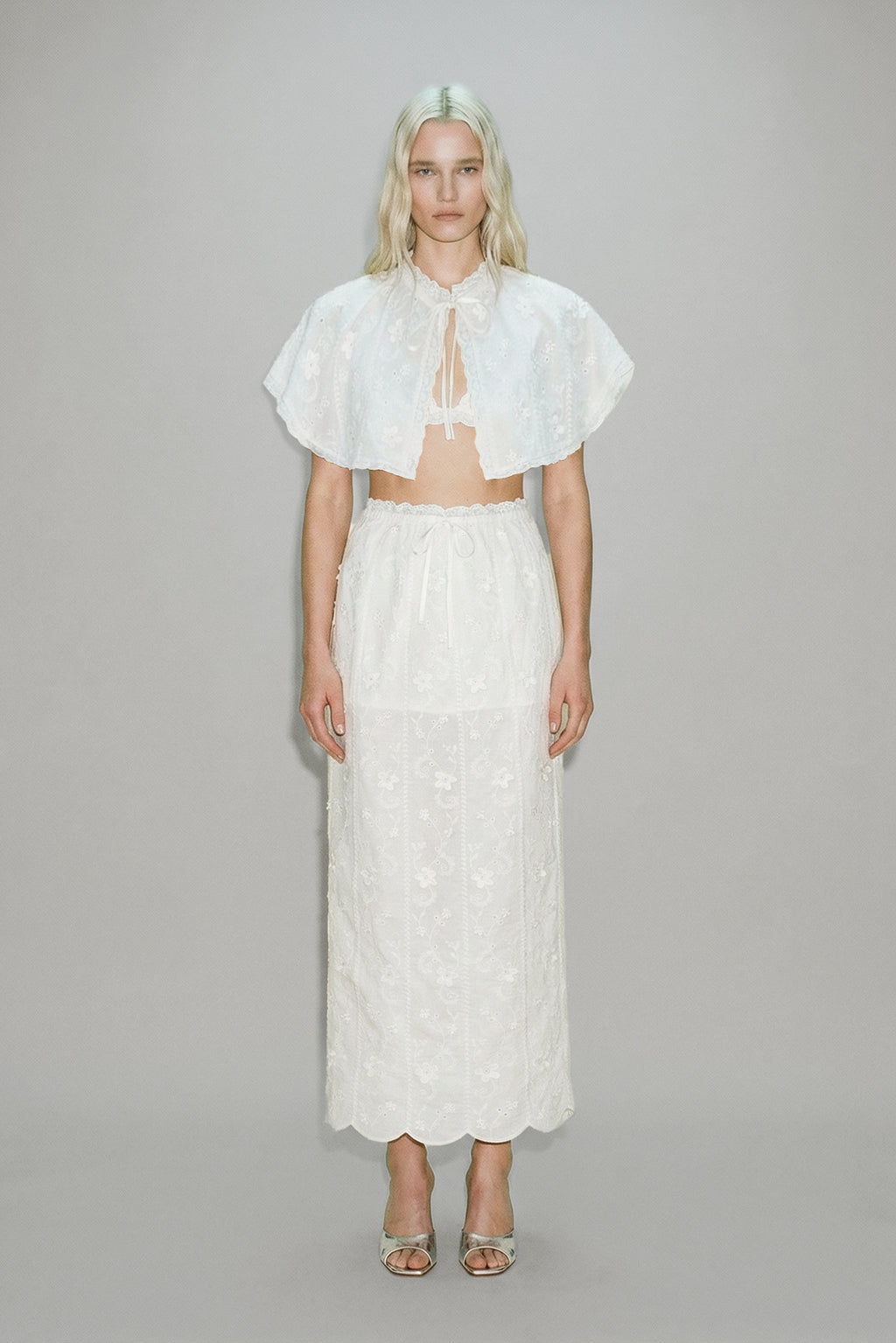 Marjorie Skirt White