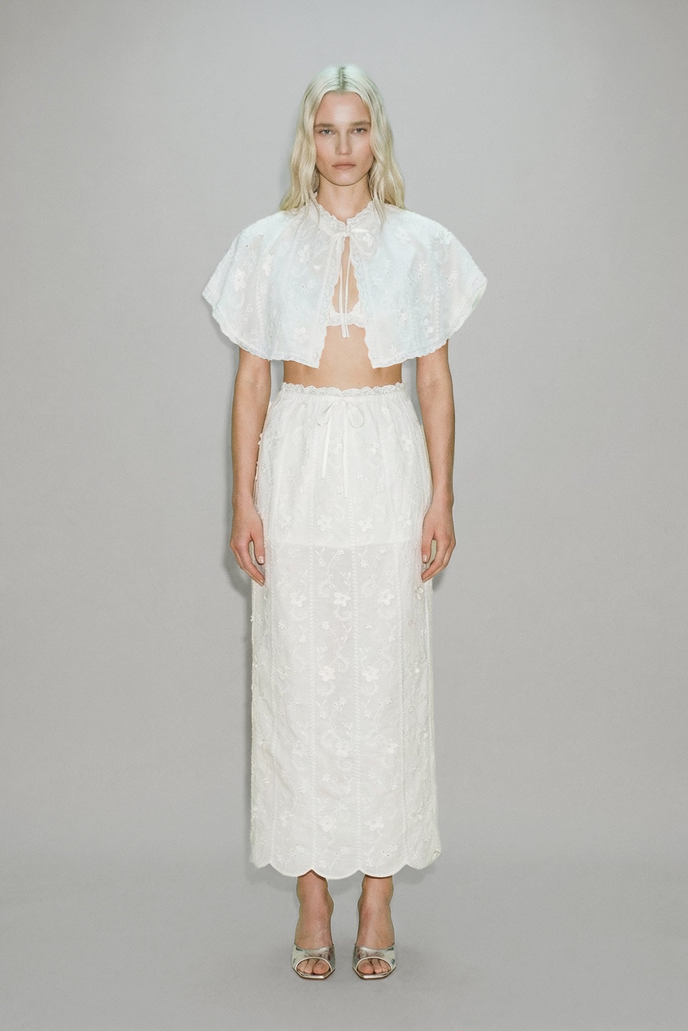 Marjorie Skirt White