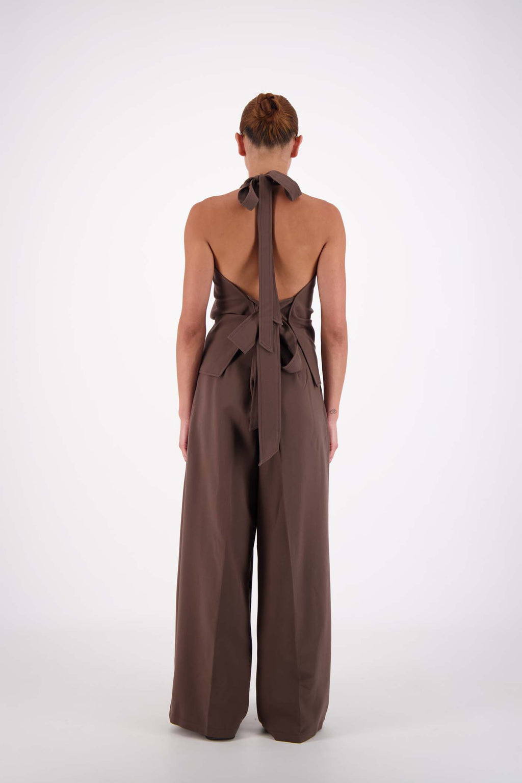 Melissa Tie Top Taupe