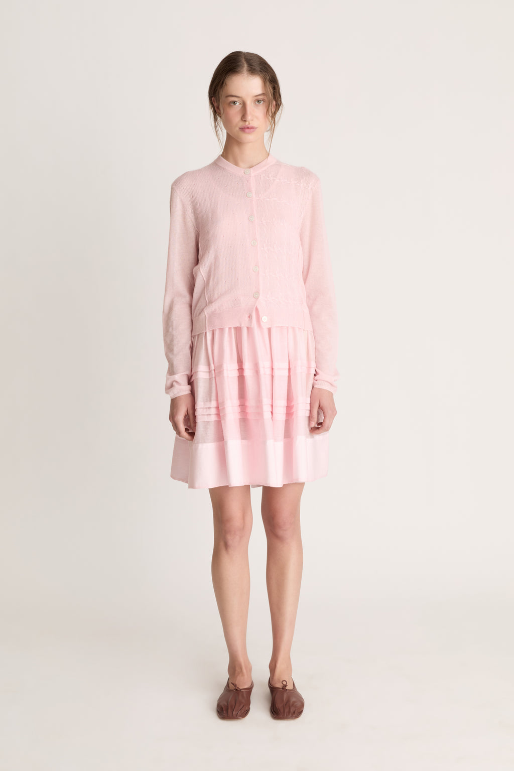 Mila Contrast Cardigan