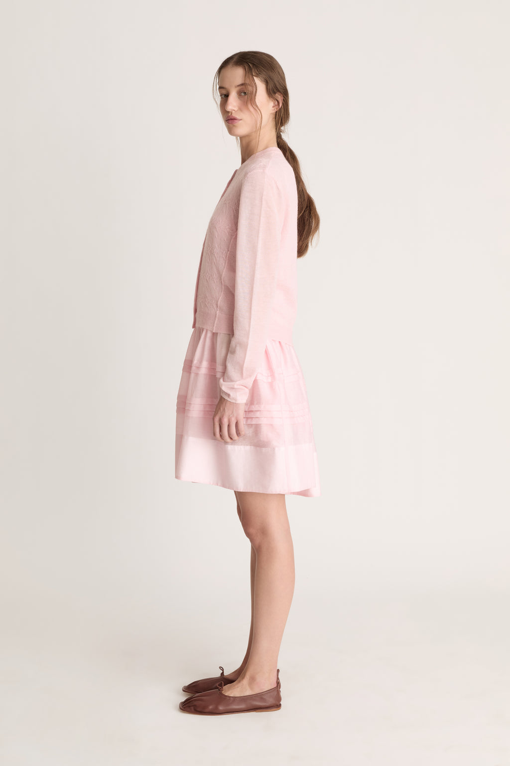 Mila Contrast Cardigan