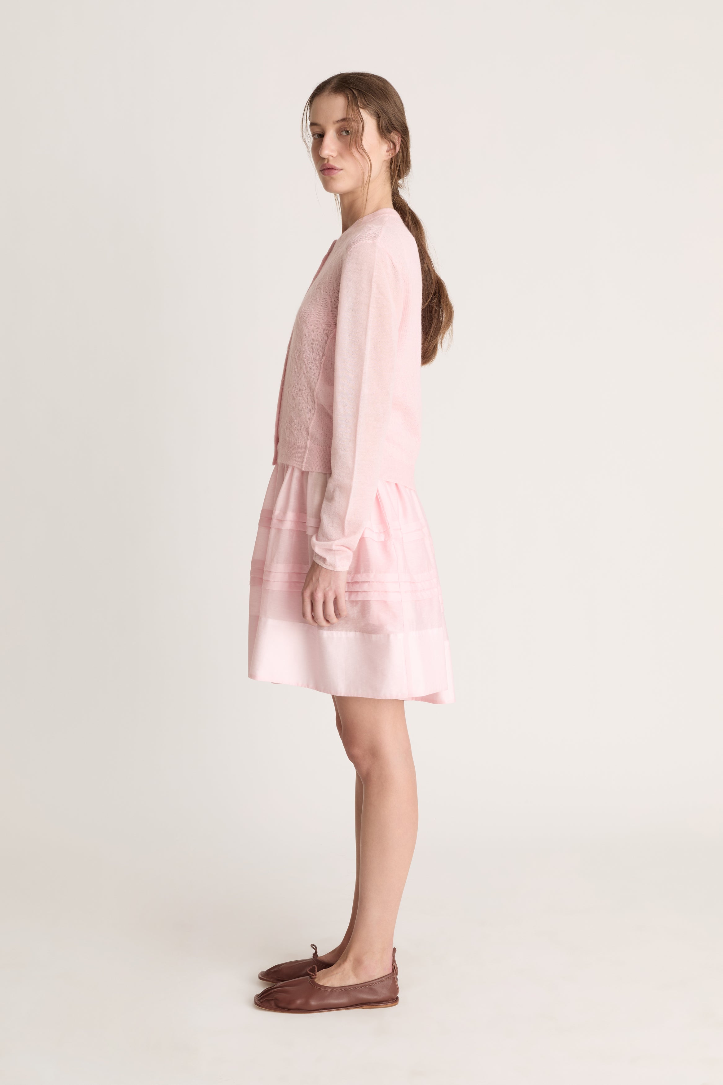 Mila Contrast Cardigan