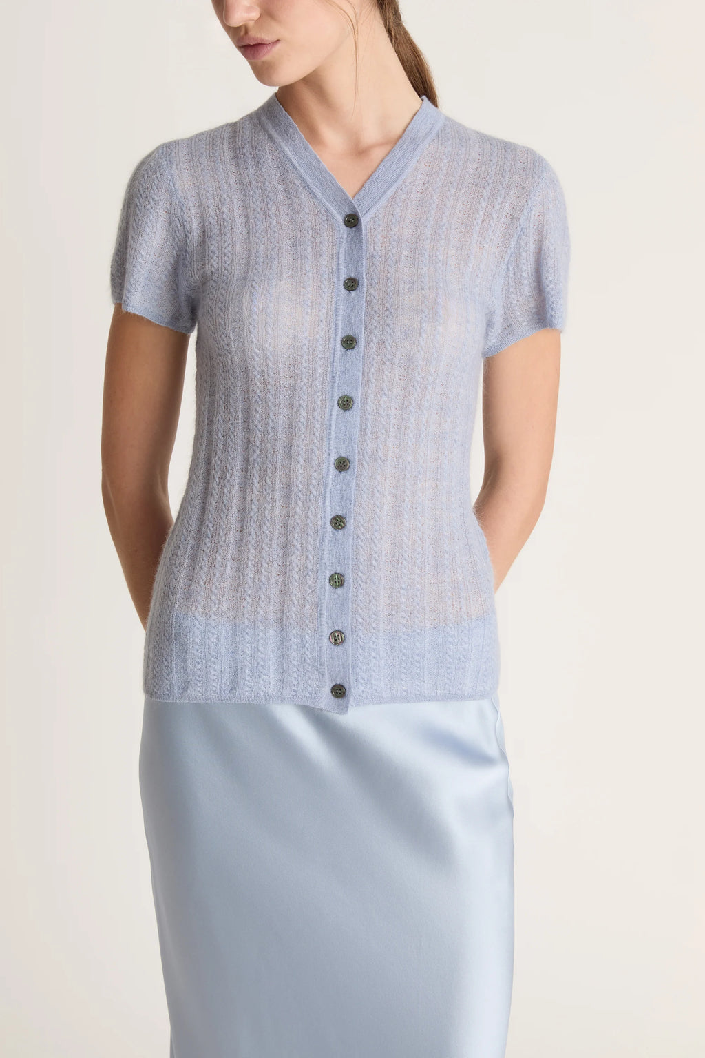 Mila Short Sleeve Cardigan