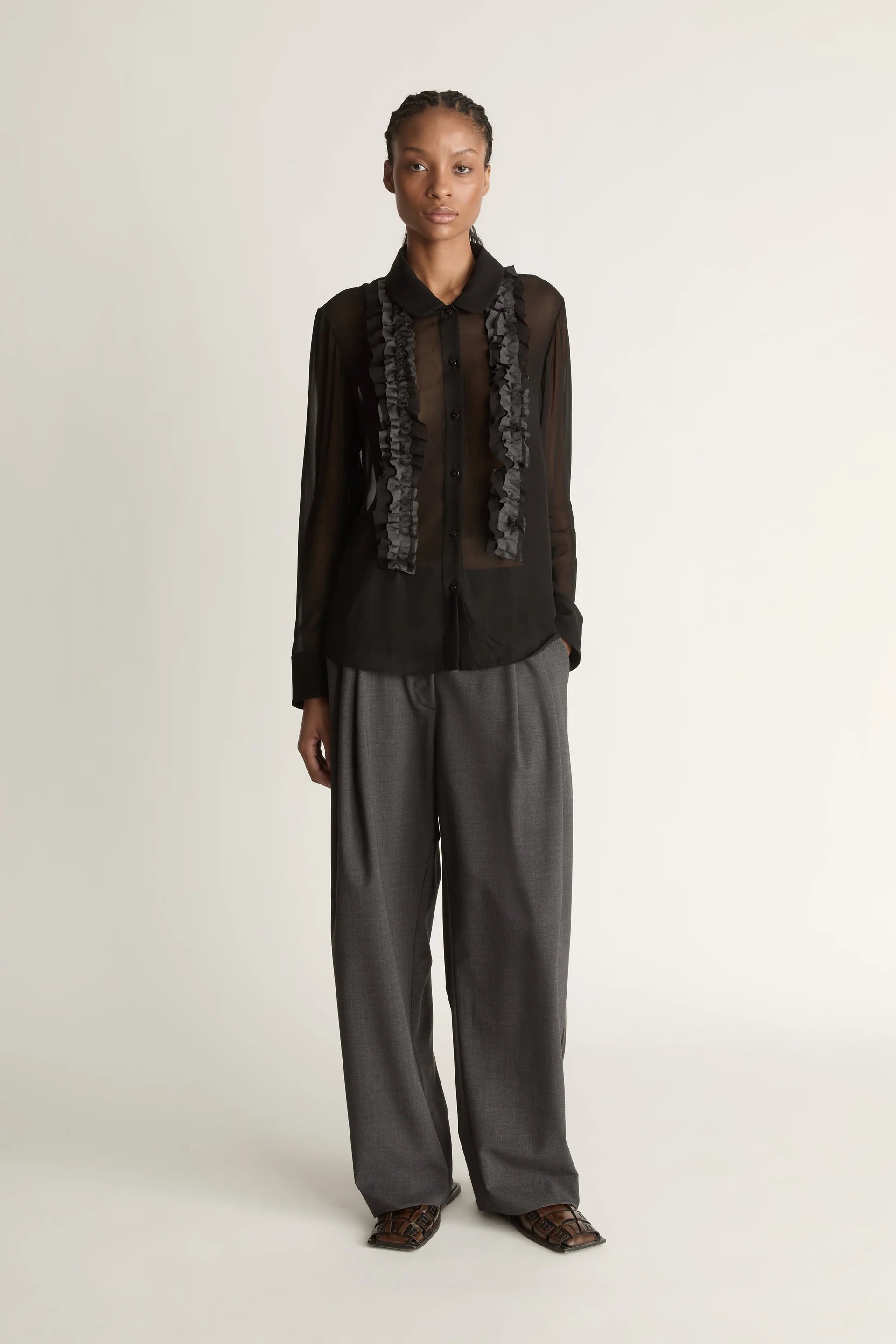 Millie Ruffle Shirt