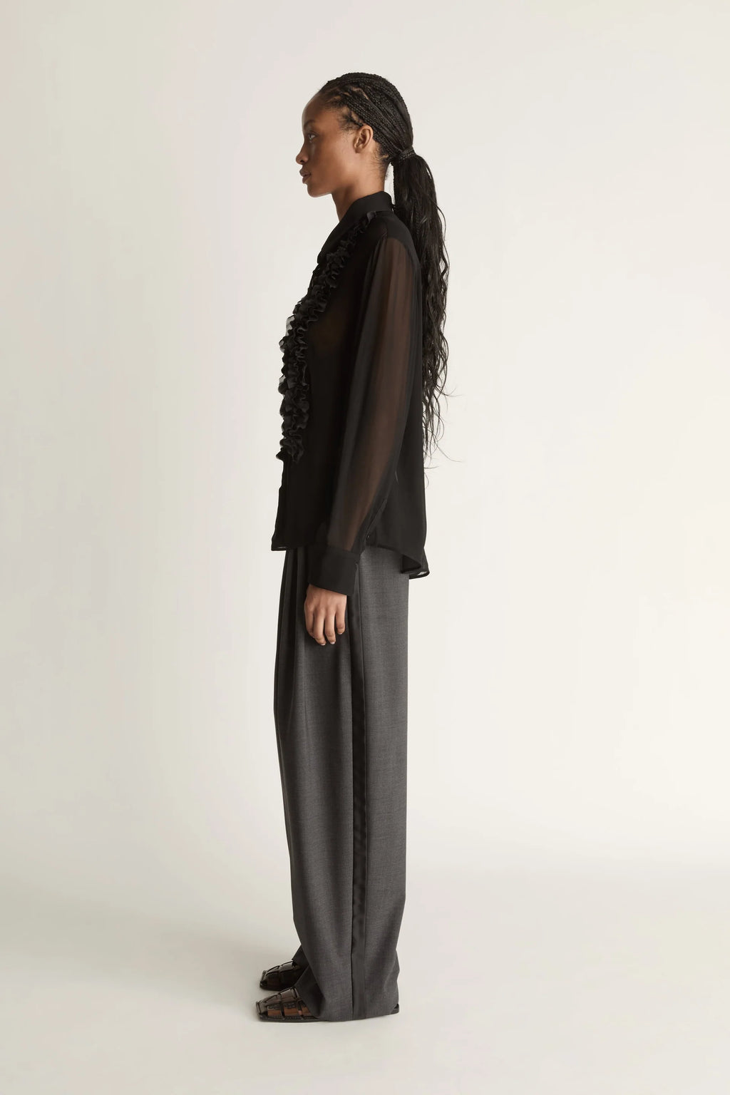 Millie Ruffle Shirt