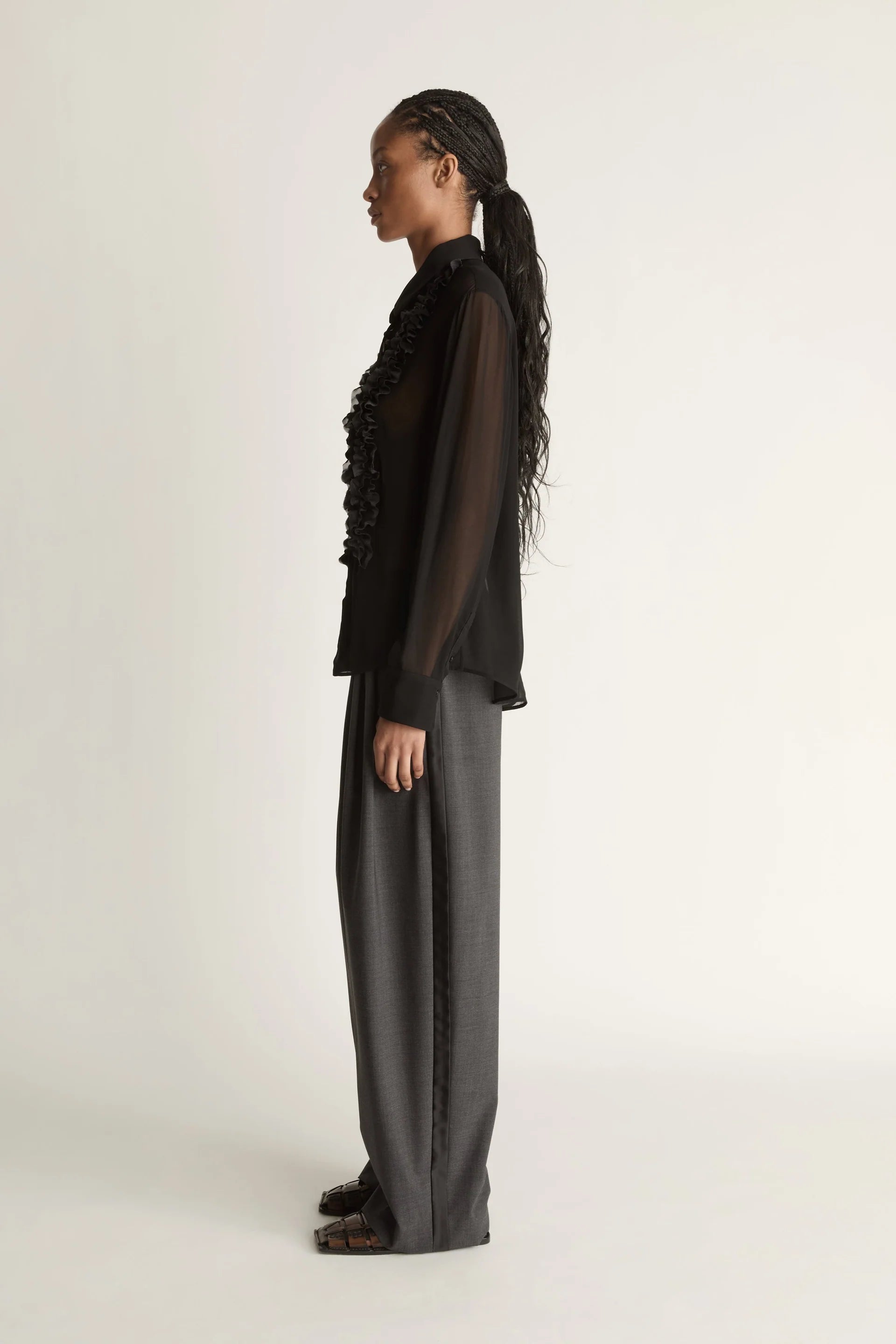 Millie Ruffle Shirt