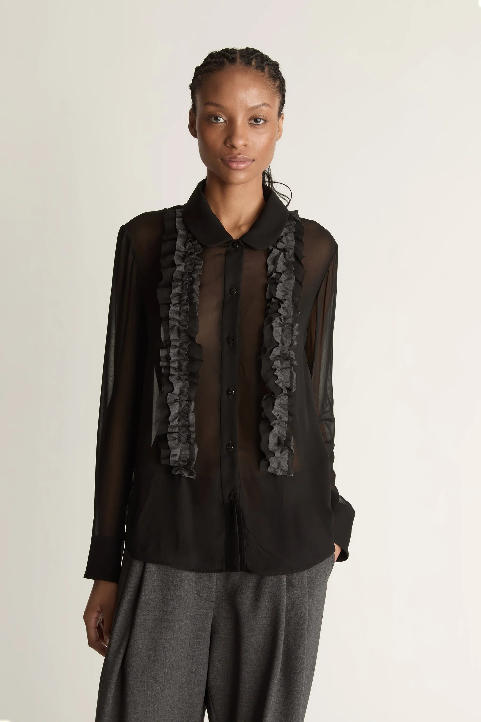 Millie Ruffle Shirt