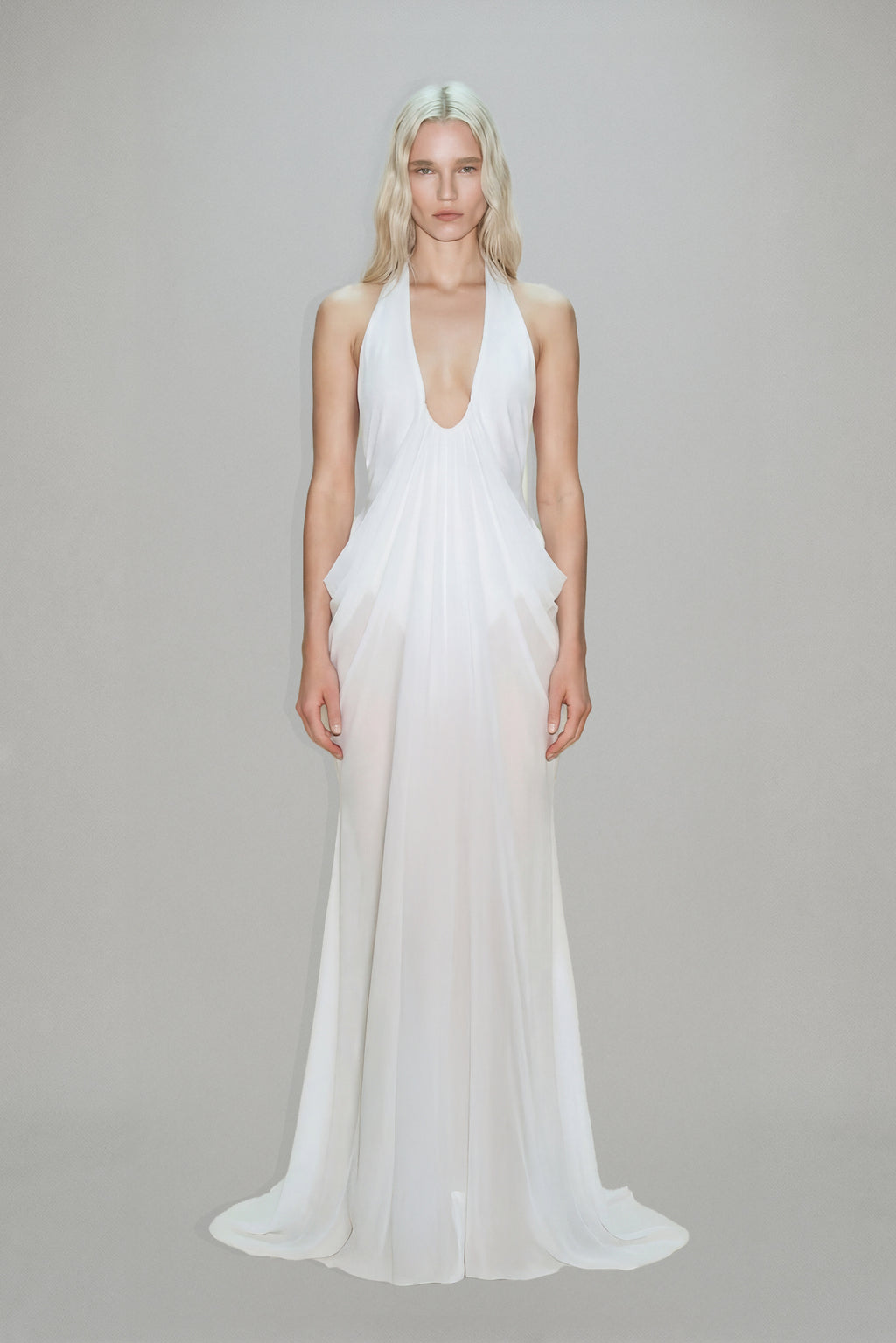 Mina Maxi Dress White