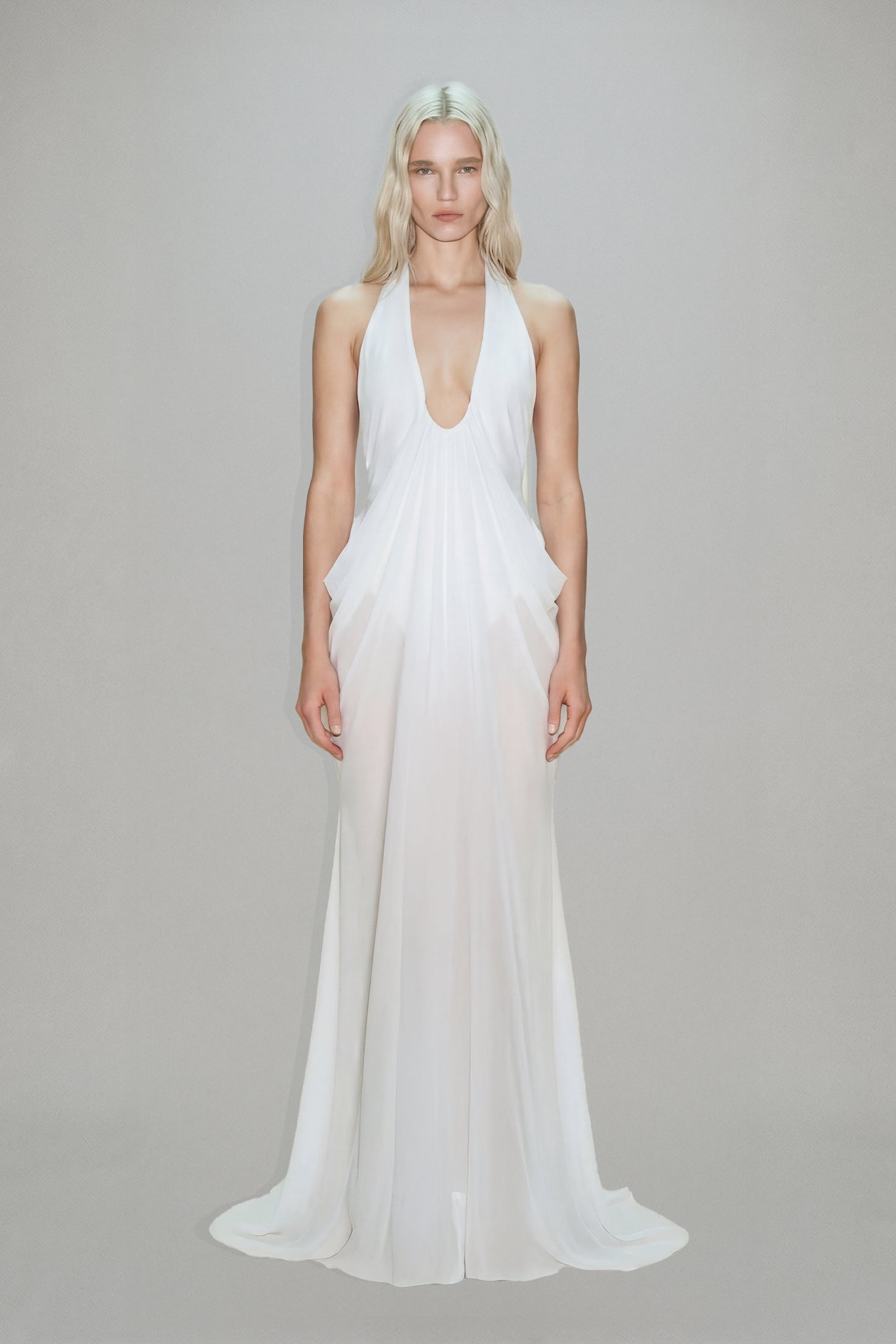 Mina Maxi Dress White