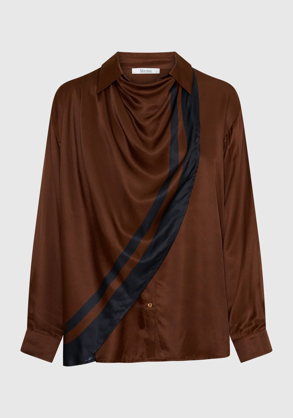 Audrina Scarf Shirt