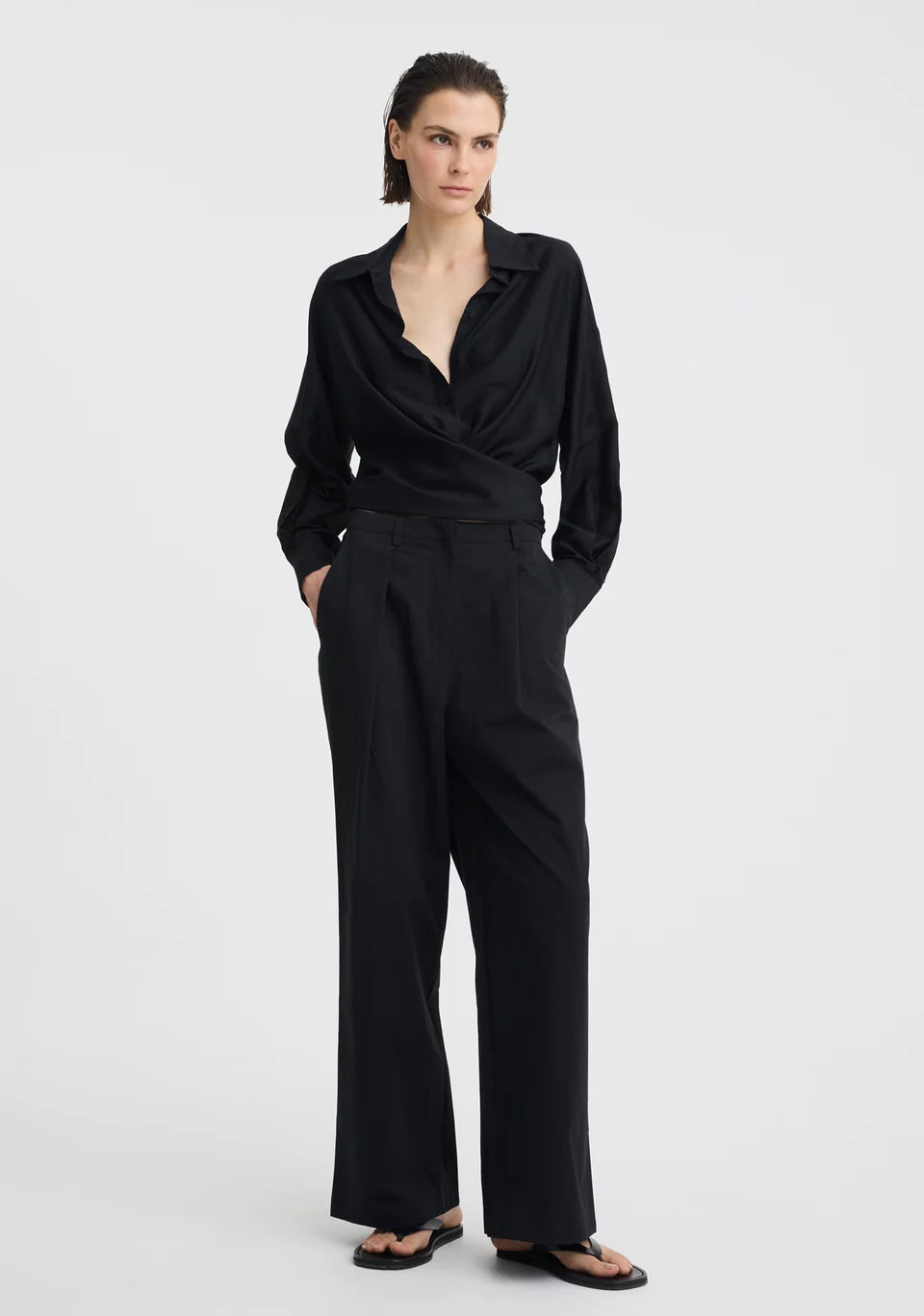 Celine Wrap Shirt