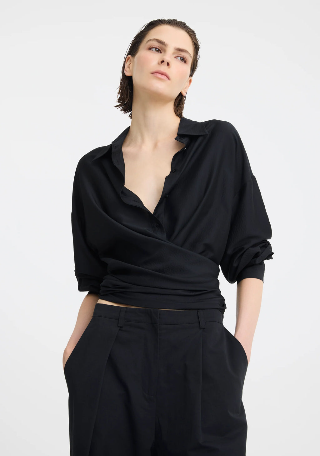 Celine Wrap Shirt