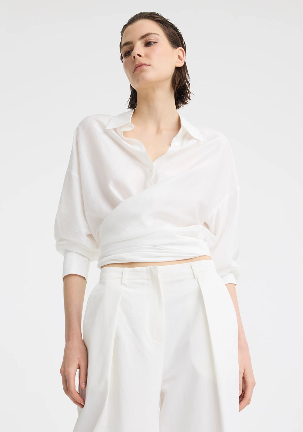 Celine Wrap Shirt