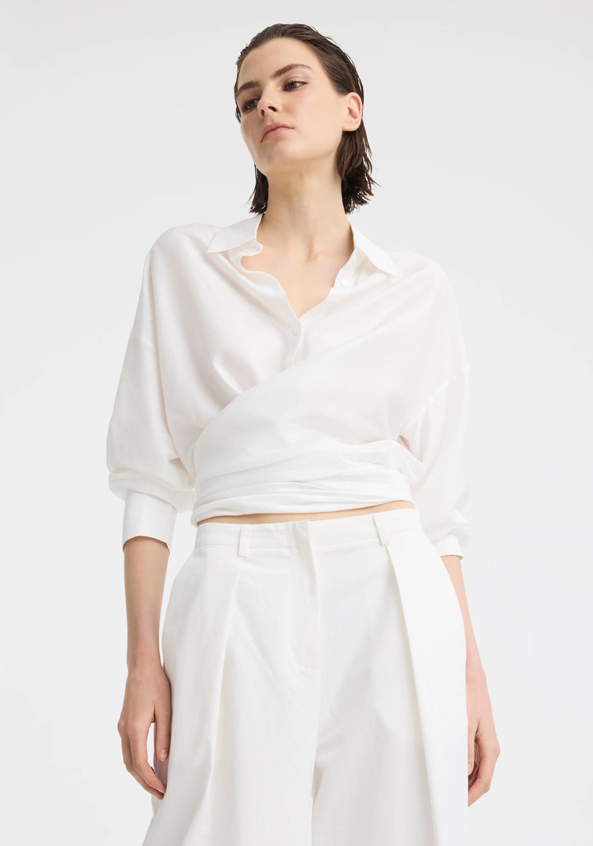 Celine Wrap Shirt