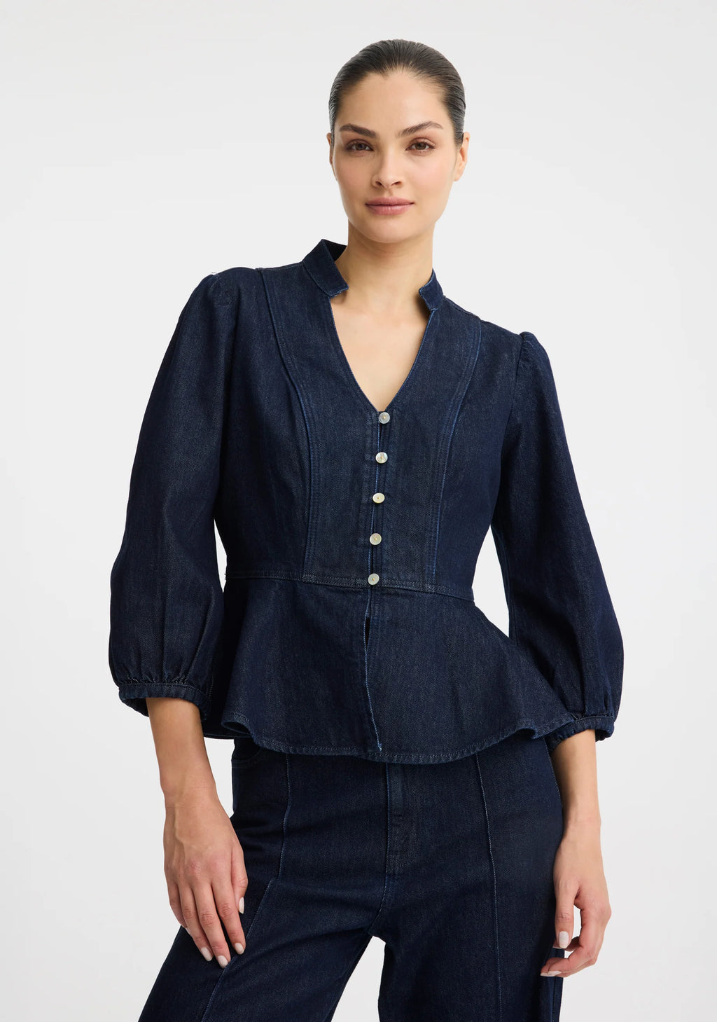 Hewitt Denim Top
