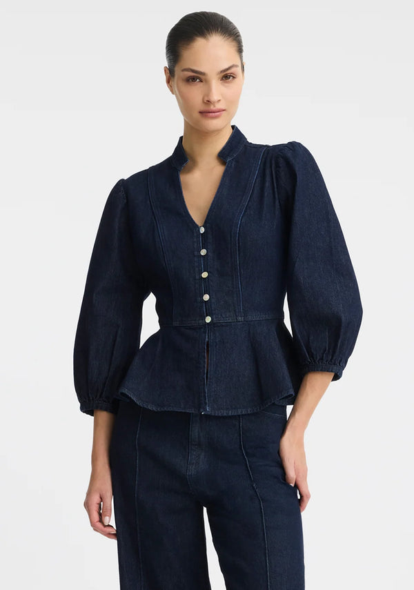 Hewitt Denim Top