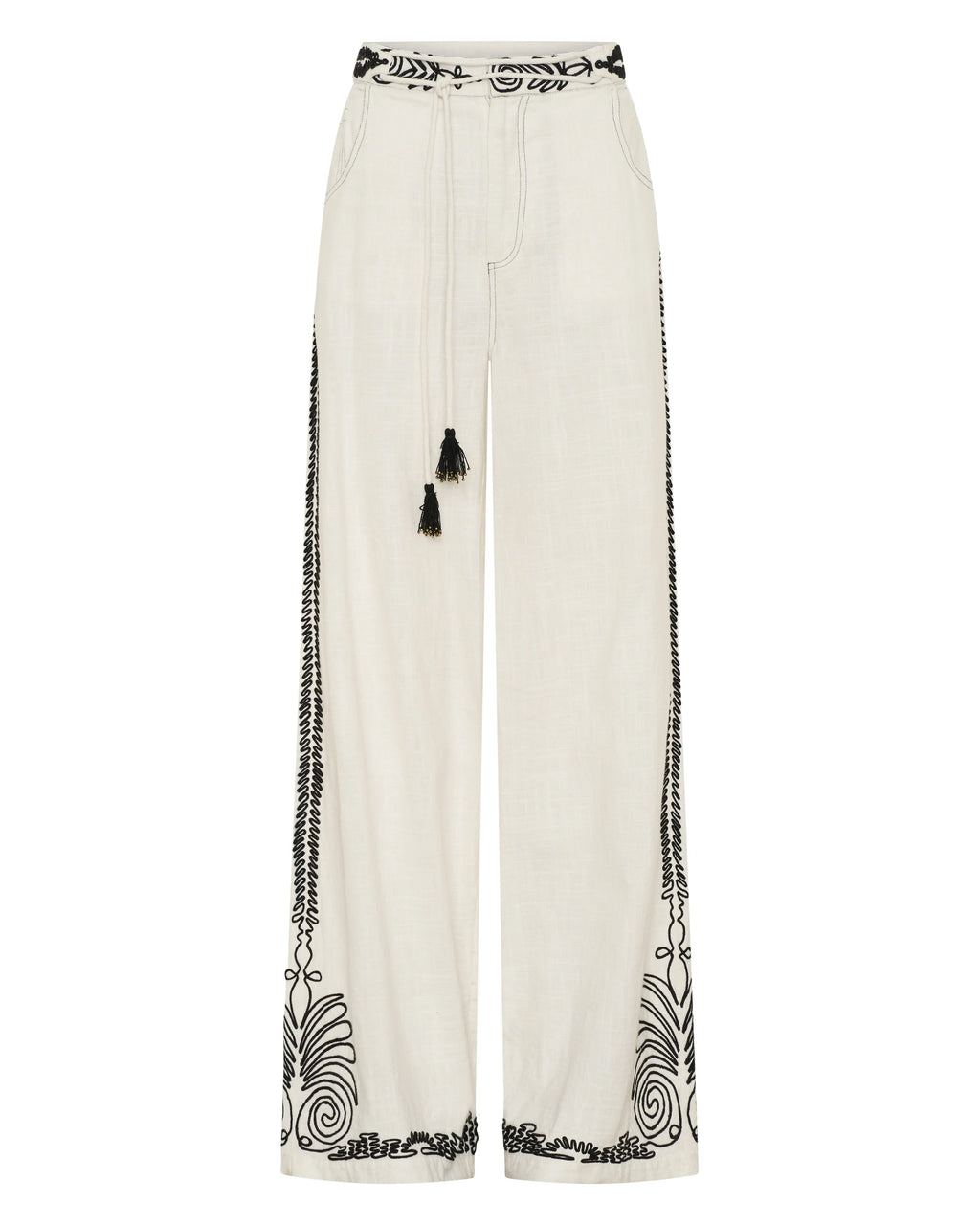 Odin Dori Embroidery Pants