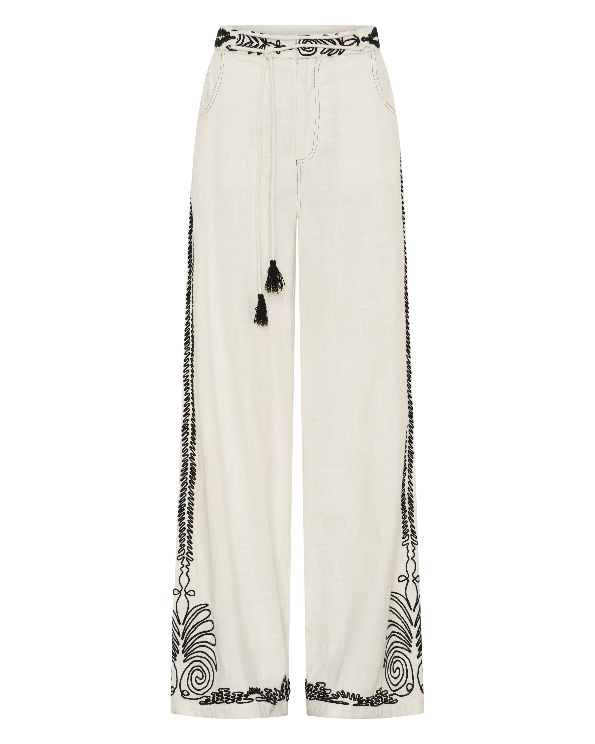 Odin Dori Embroidery Pants