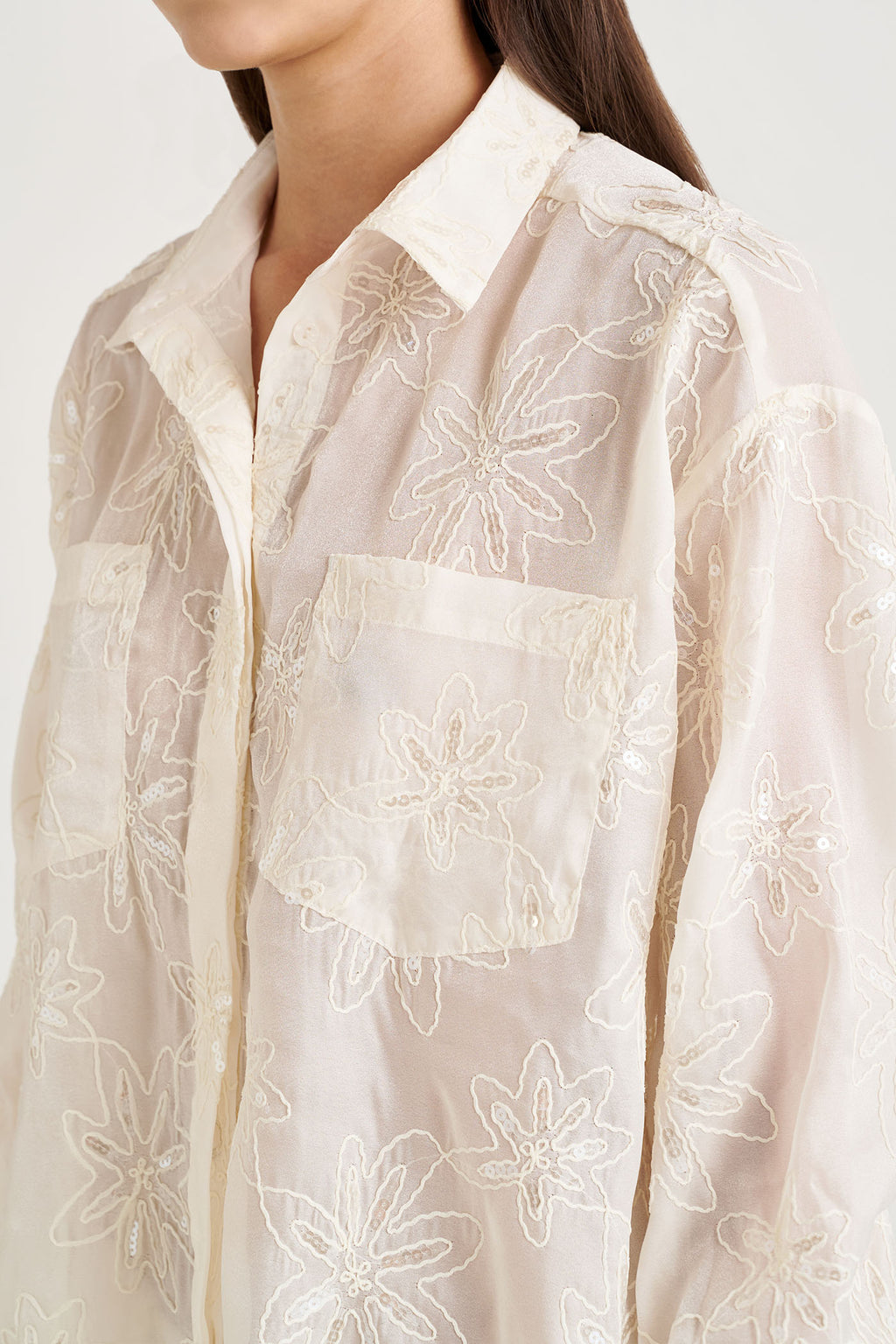 Starry Sheer LS Shirt