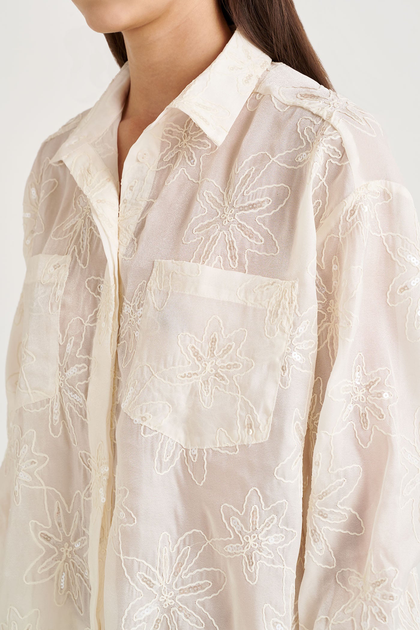 Starry Sheer LS Shirt