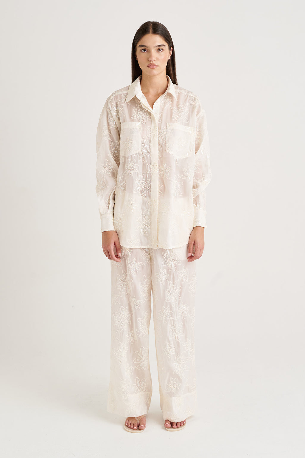 Starry Sheer LS Shirt