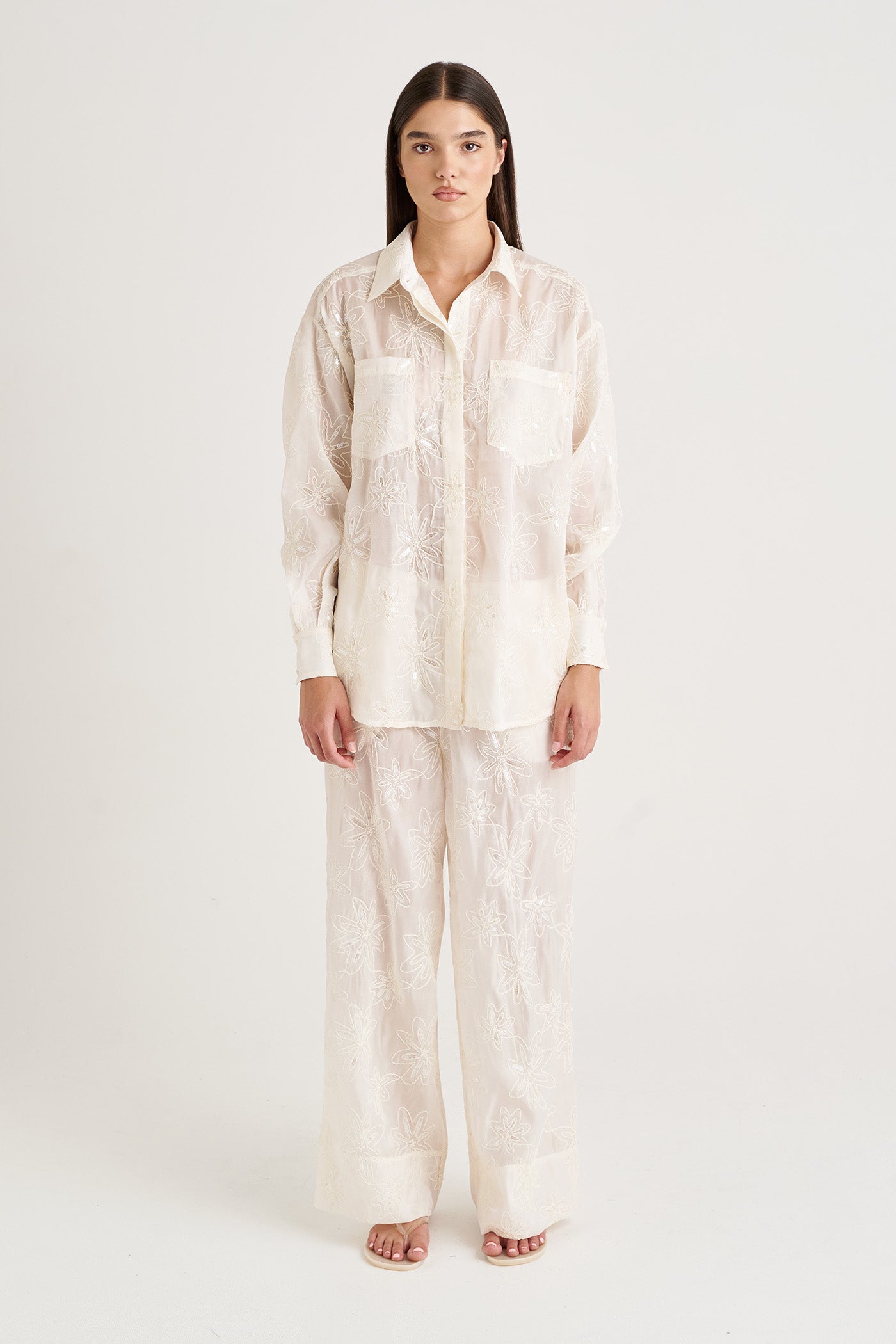 Starry Sheer LS Shirt