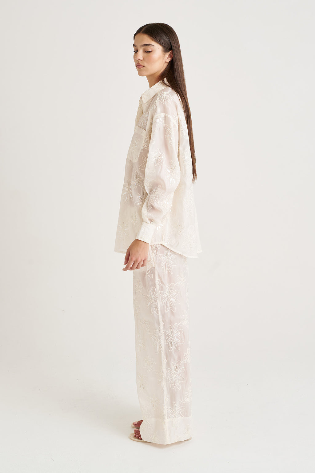Starry Sheer LS Shirt