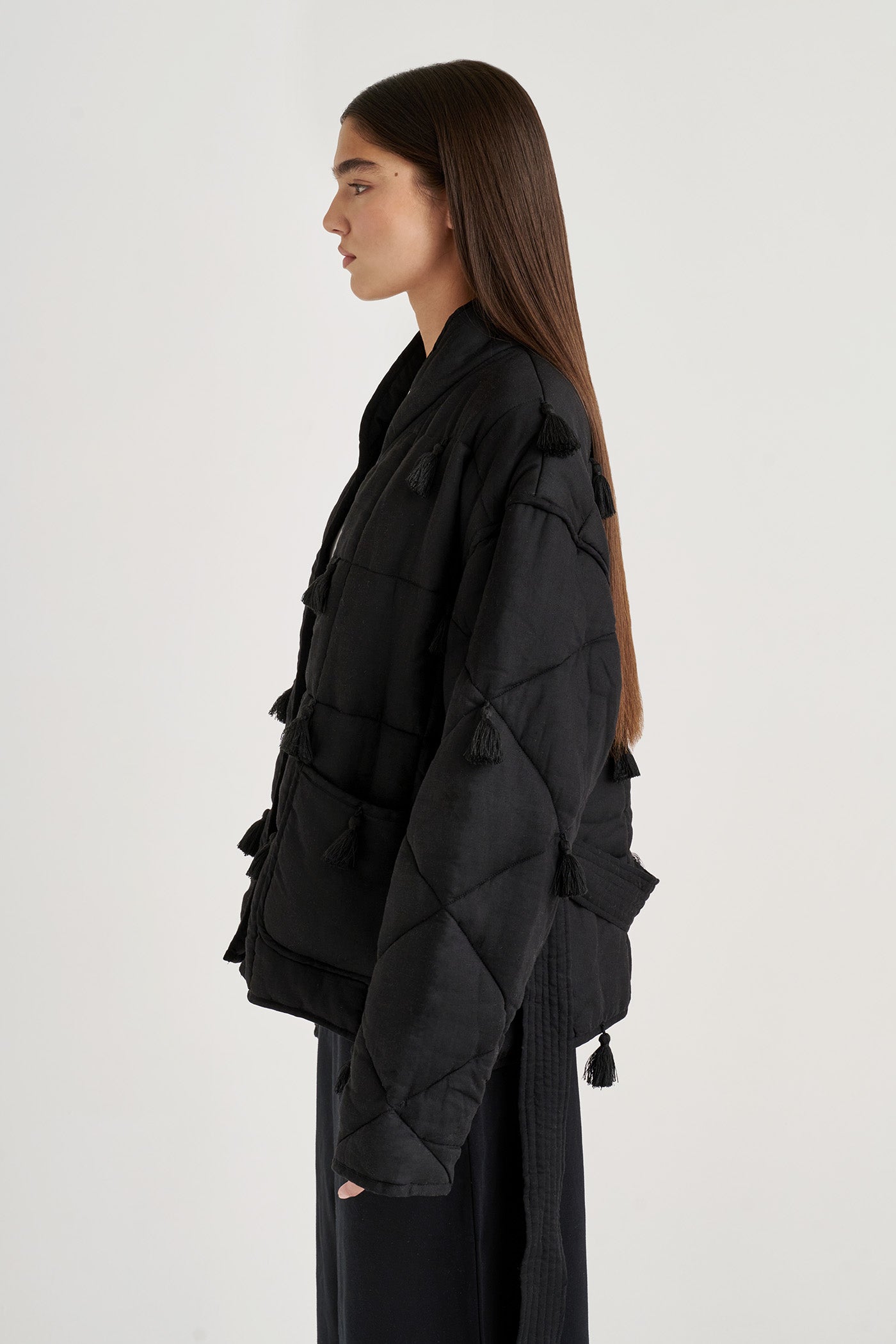 Dromen Tassel Quilted Jacket