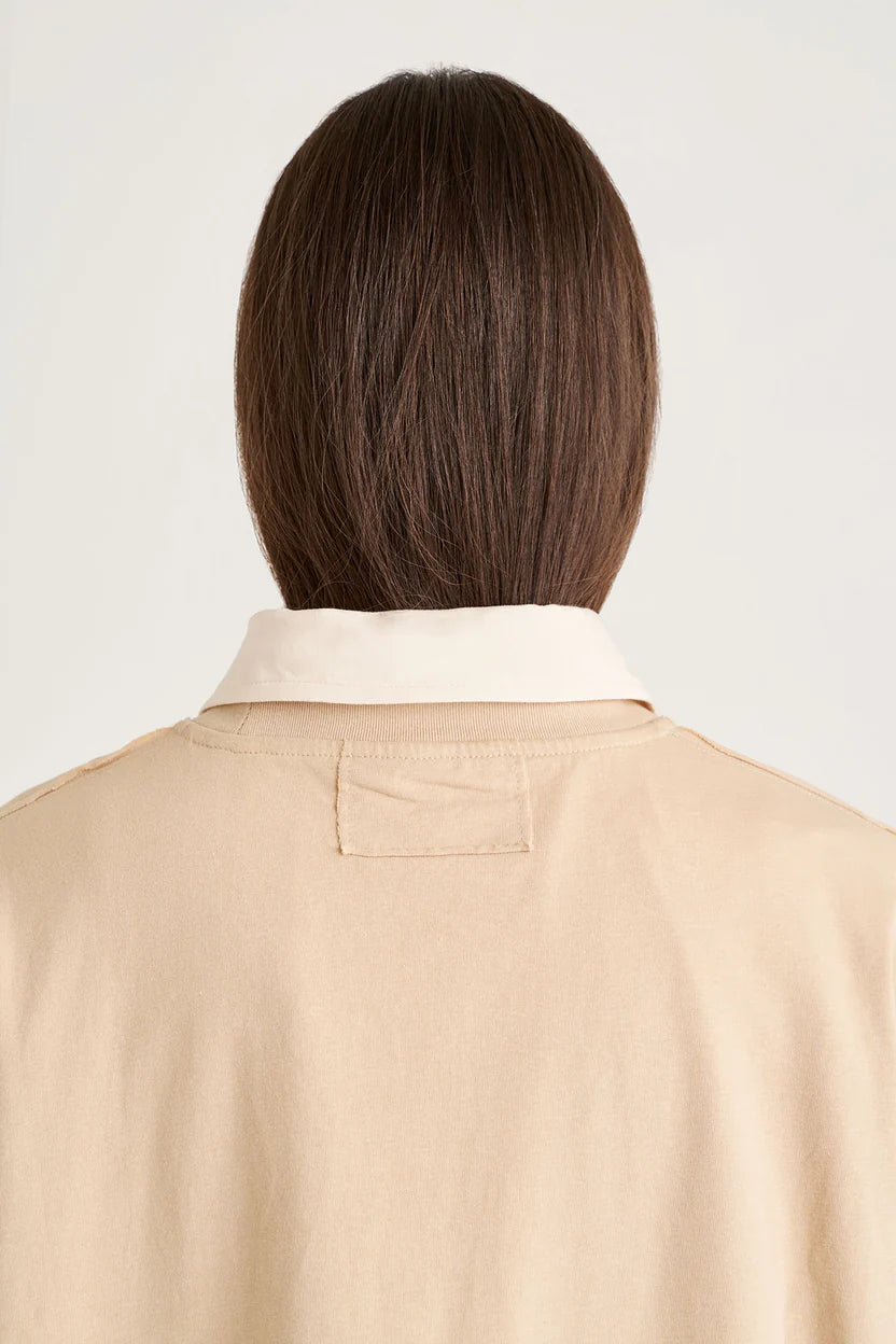 Oh So Essential Oversized T-shirt Sand
