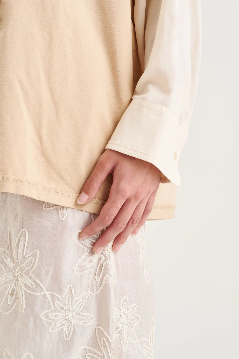 Oh So Essential Oversized T-shirt Sand