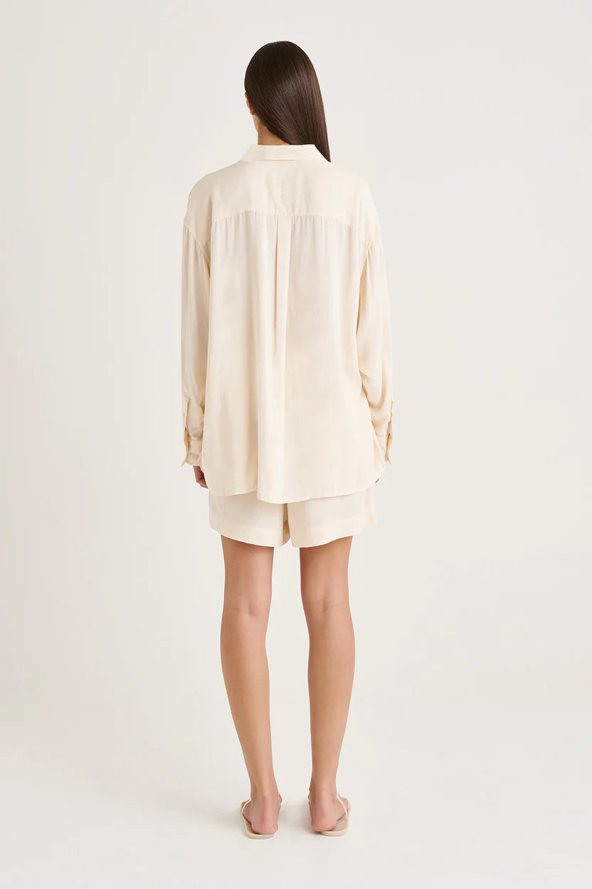 Oh So Essential LS Shirt Sand