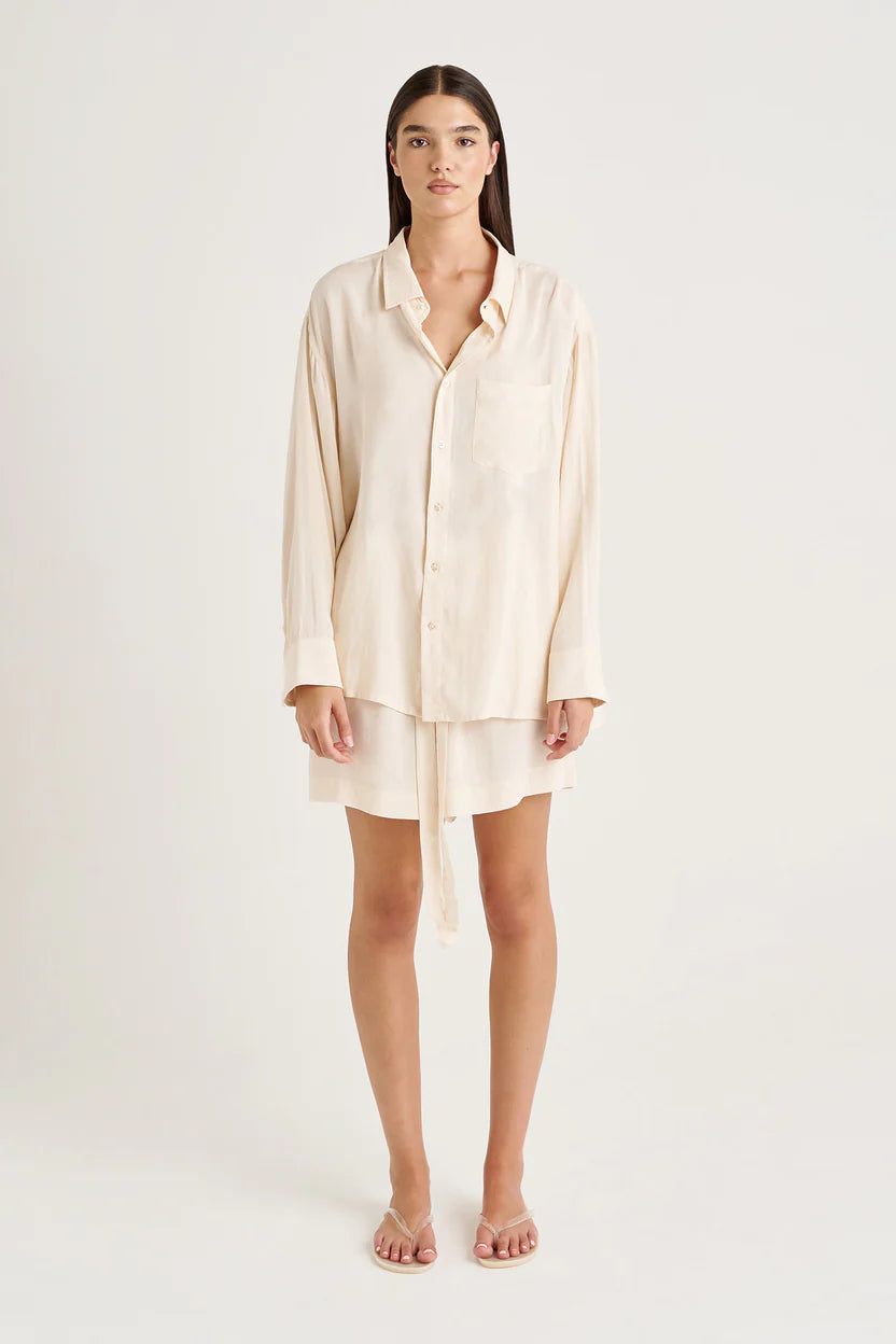 Oh So Essential LS Shirt Sand