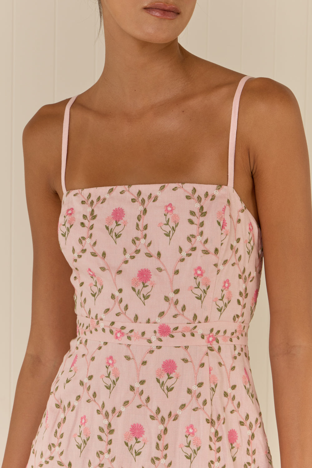 Kira Maxi Dress Luxembourg Tile