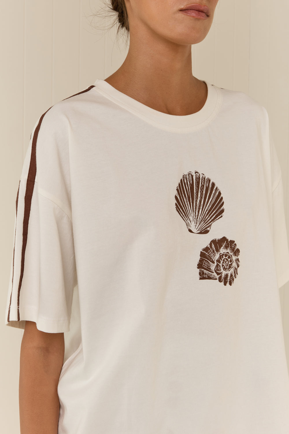Seashell T-Shirt Seashell Tile