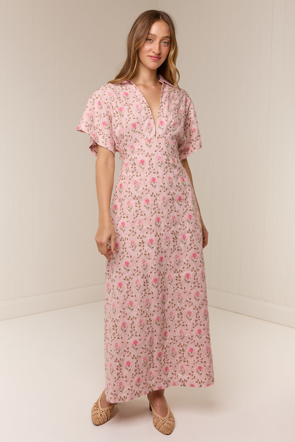 Ava Dress Luxembourg Tile