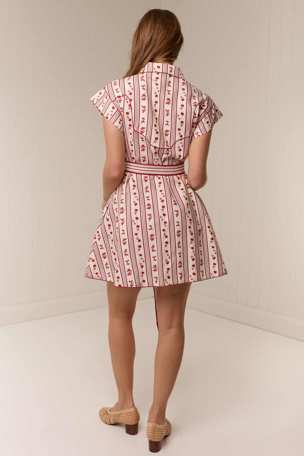 Manon Mini Dress Raye Fleur