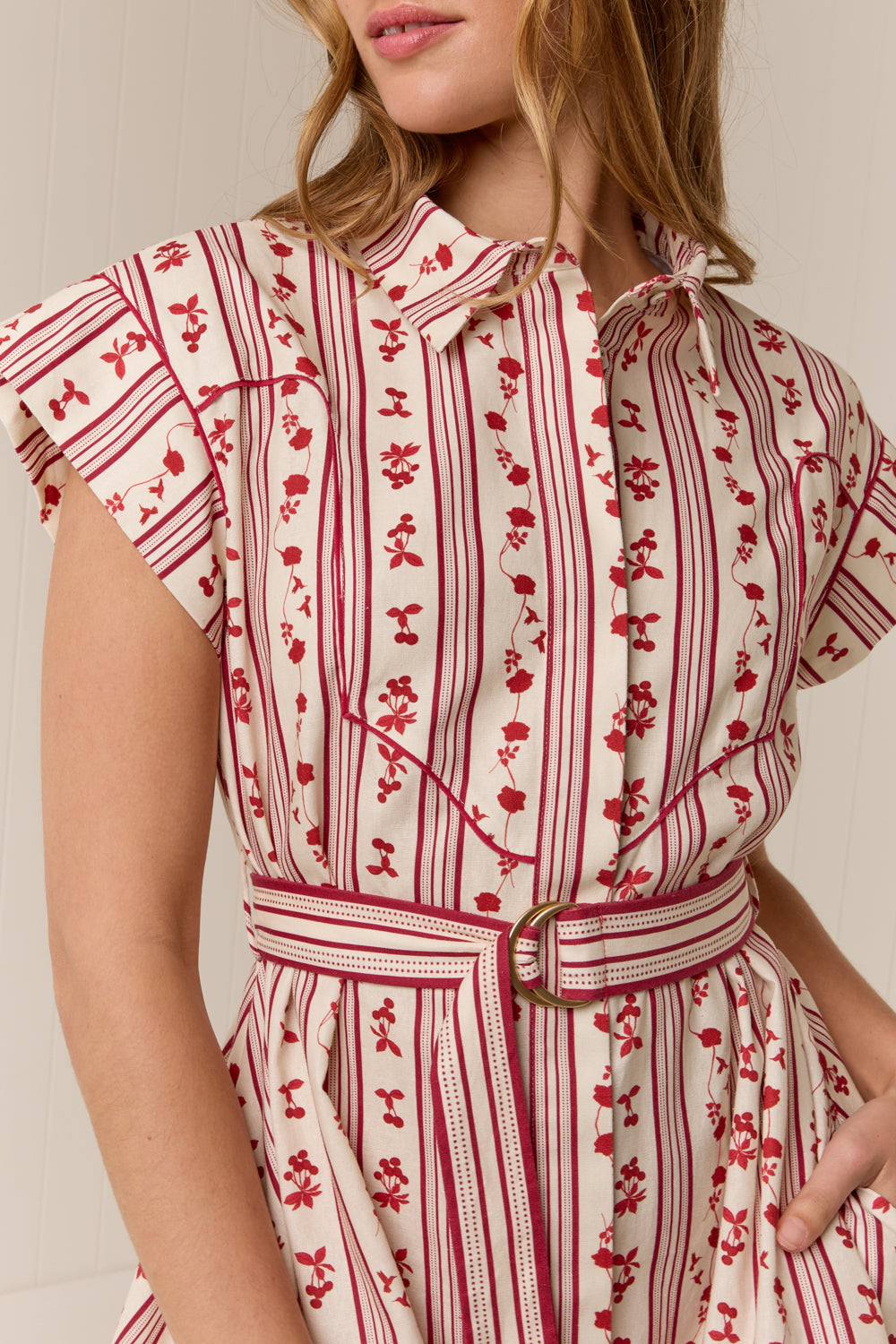 Manon Mini Dress Raye Fleur