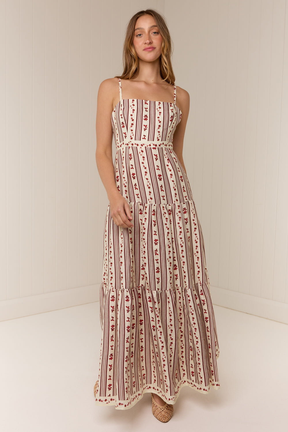 Celine Maxi Dress Raye Fleur