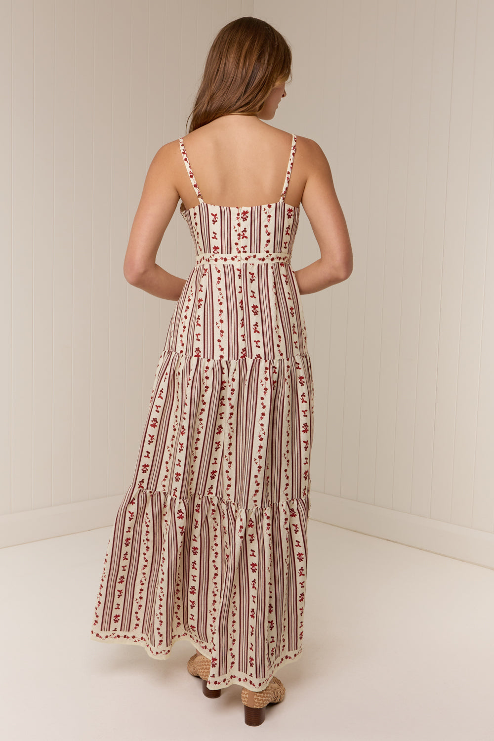 Celine Maxi Dress Raye Fleur