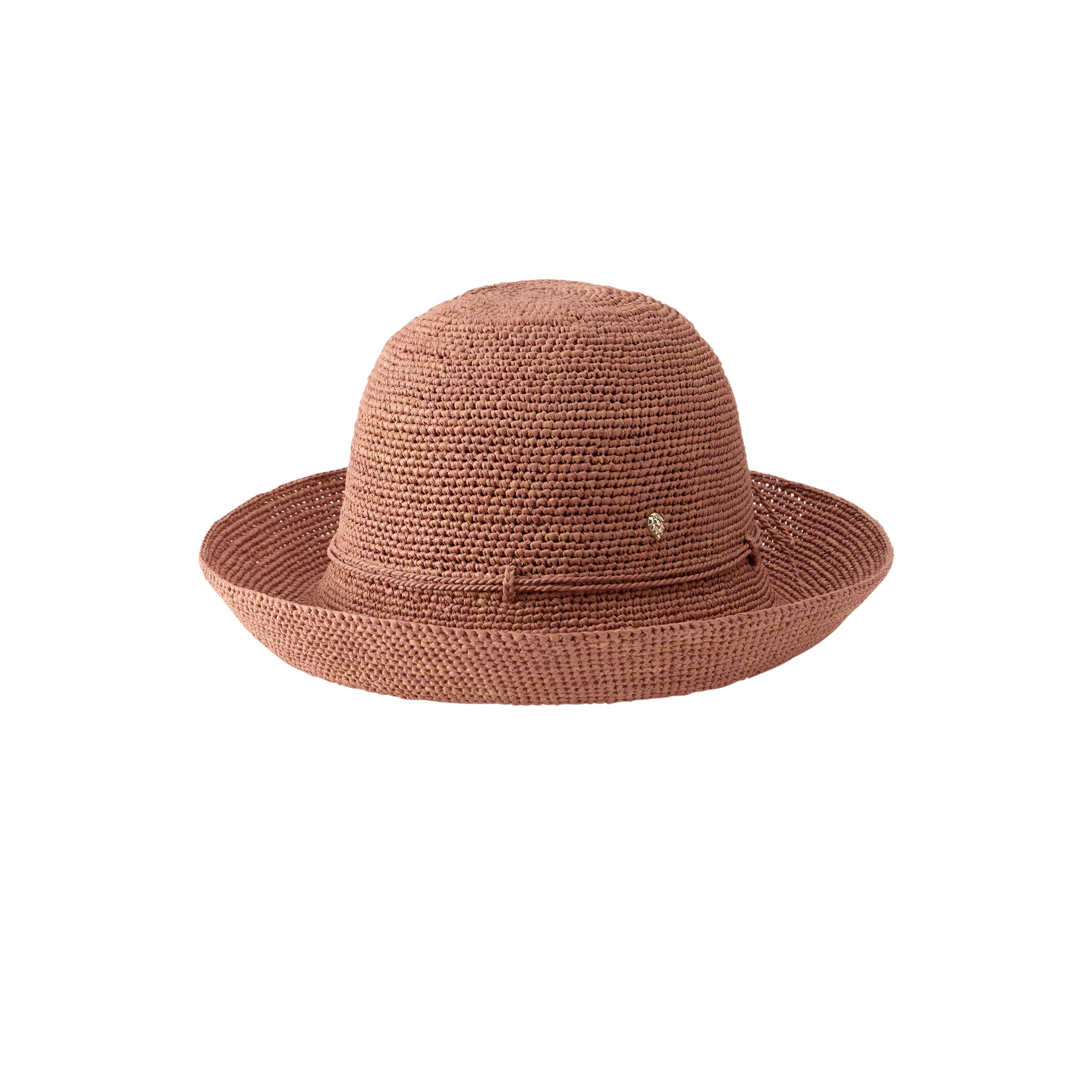 Provence 10 Raffia Crochet Hat Petal