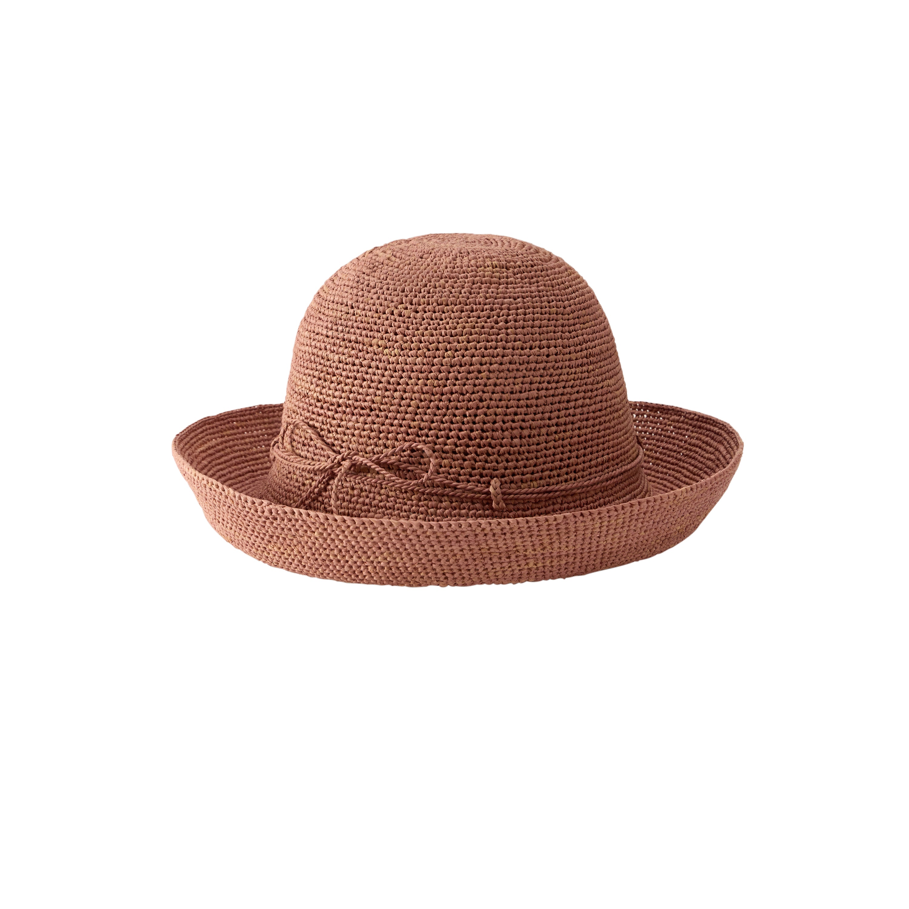 Provence 10 Raffia Crochet Hat Petal