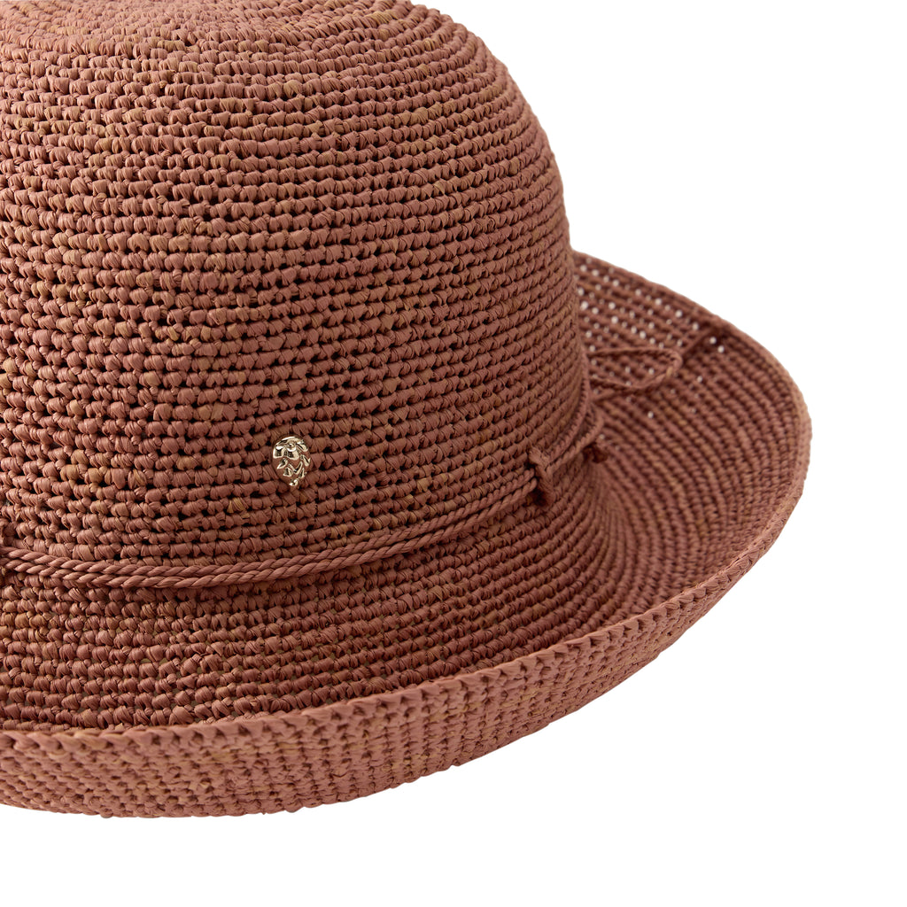 Provence 10 Raffia Crochet Hat Petal