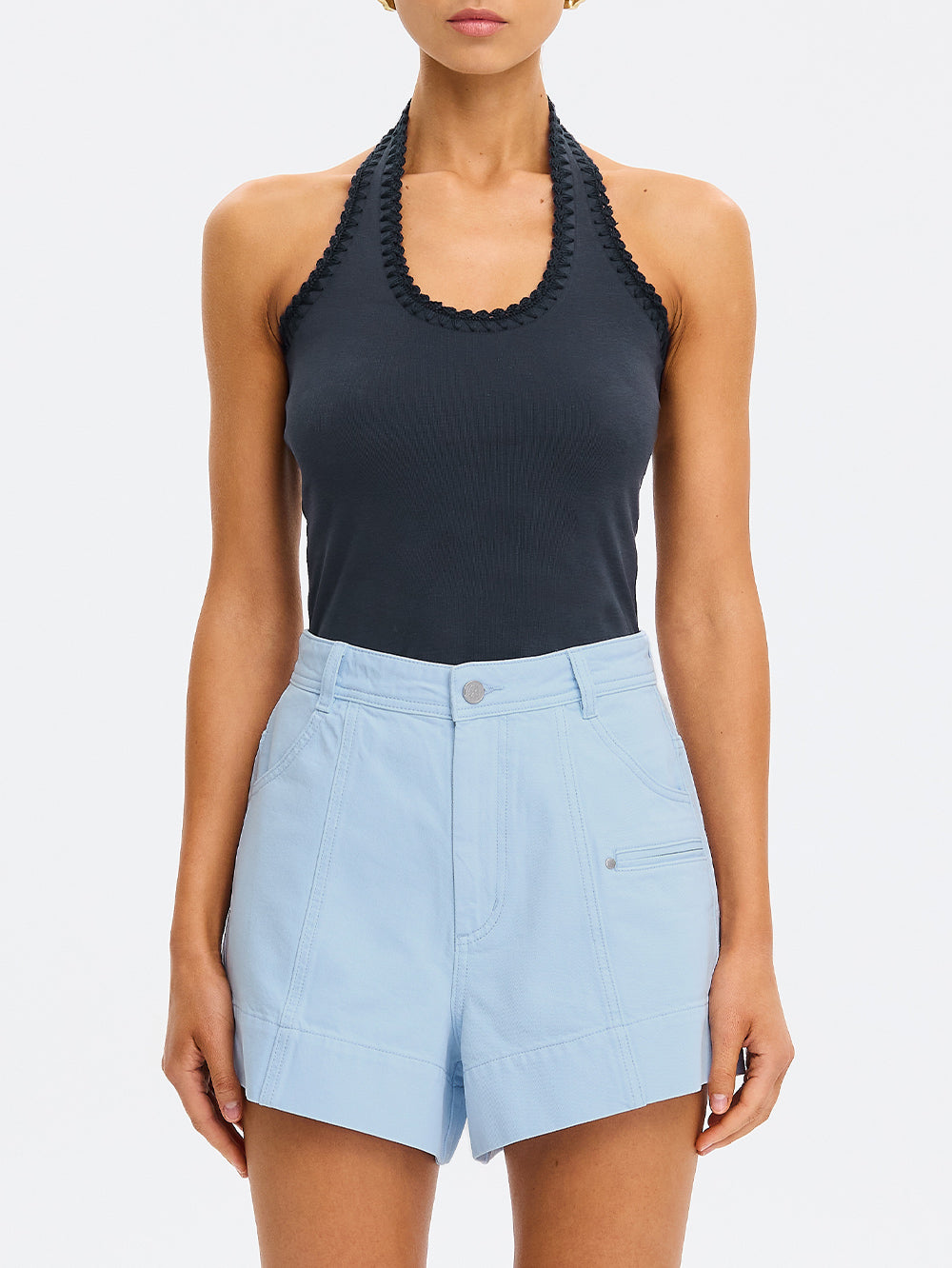 Rhea Halter Top