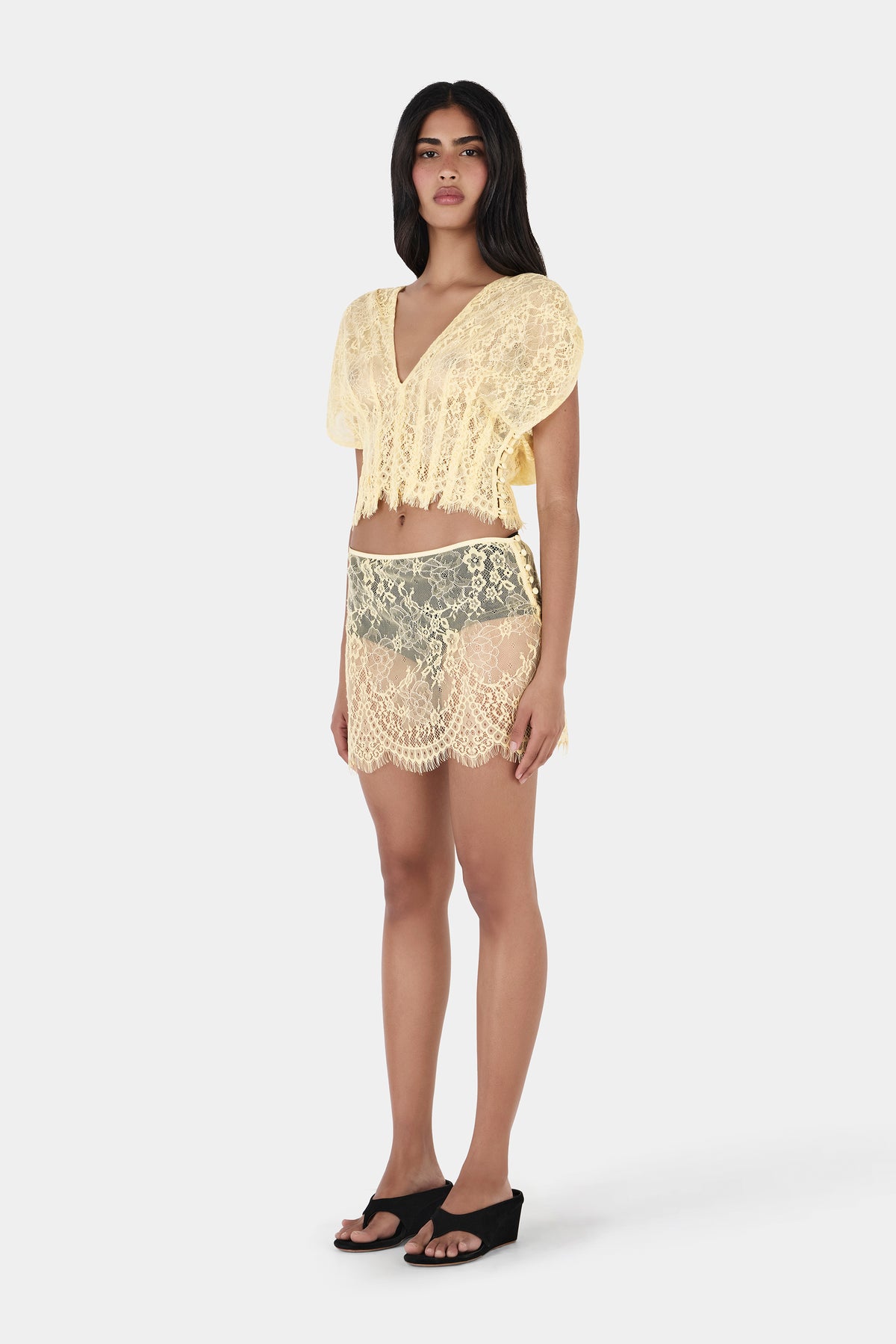 Yasmin Lace Skirt