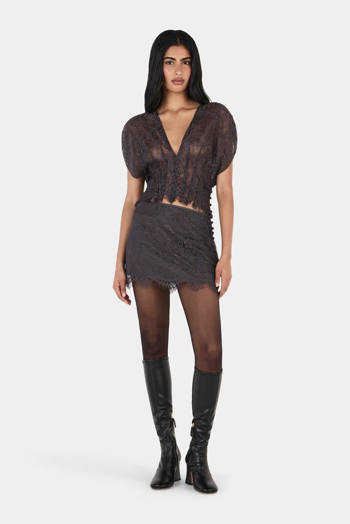 Ruby Lace Top