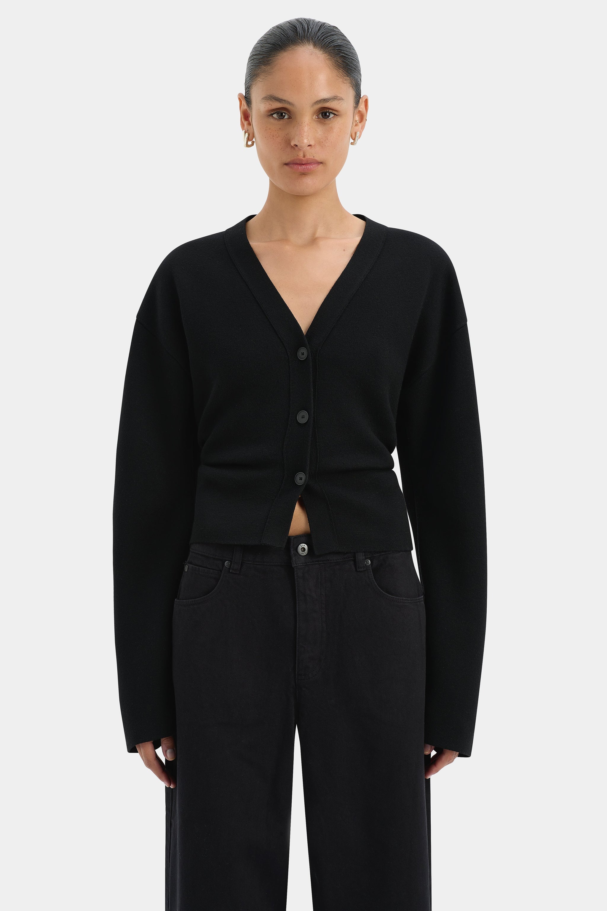 ayana  SIR. Ayana Gathered Cardigan – WeWearAustralian