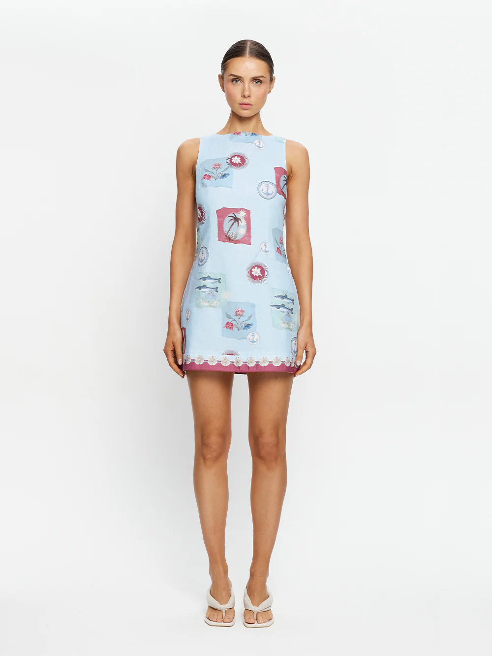Sintra Mini Dress Blue