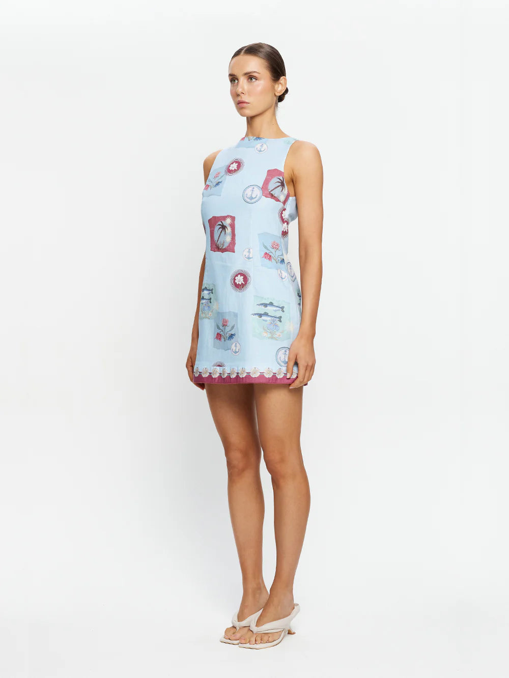 Sintra Mini Dress Blue